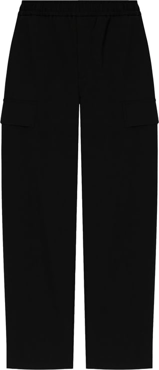 Dolce & Gabbana Regular Fit Black Virgin Wool Trousers