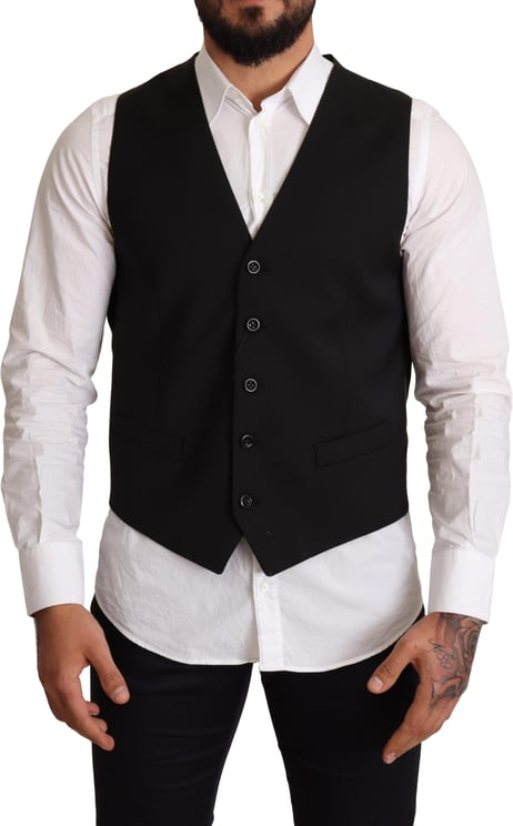 Dolce & Gabbana Dolce & Gabbana Black Formal dress Vest