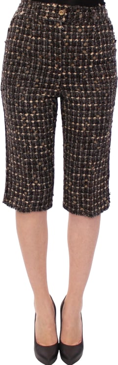 Dolce & Gabbana Dolce & Gabbana Multicolor Wool Shorts Pants