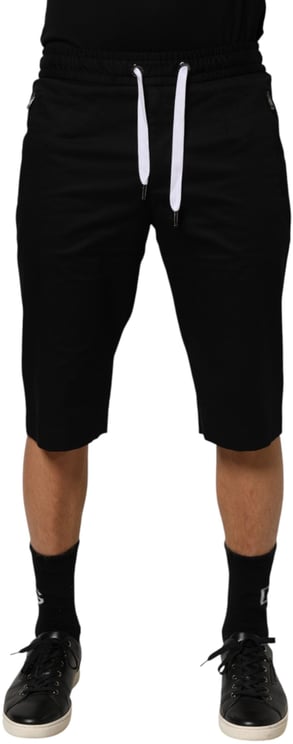 Dolce & Gabbana Dolce & Gabbana Black Cotton Stretch Men Bermuda Shorts