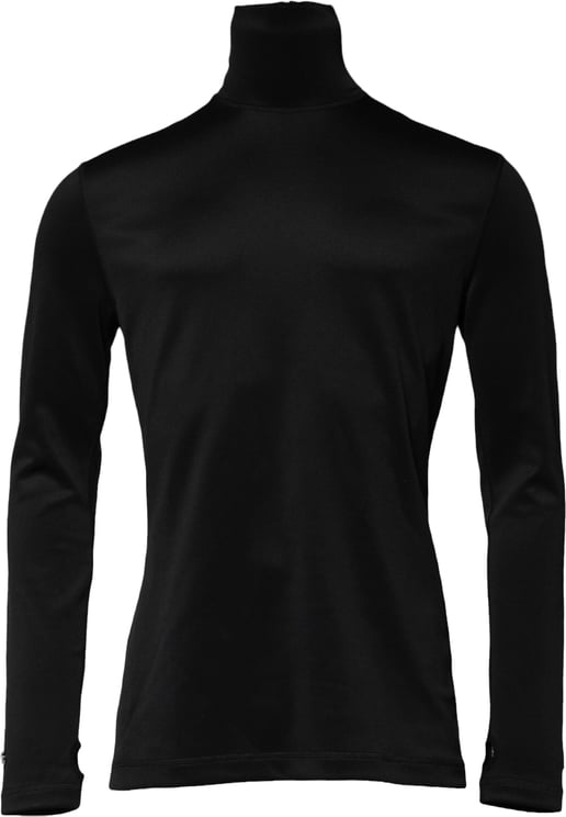 Dolce & Gabbana Dolce & Gabbana Black Polyester Turtleneck Pullover Sweater