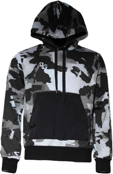 Dolce & Gabbana Dolce & Gabbana Multicolor Camouflage Men Hooded Sweater (Copy)