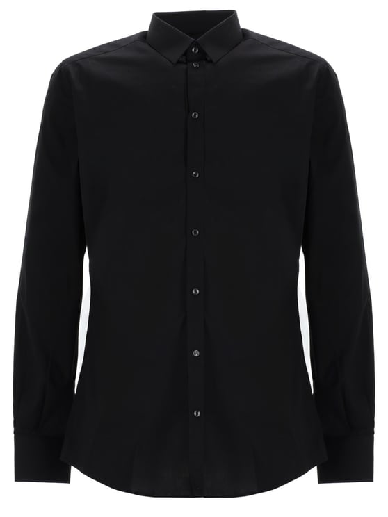 Dolce & Gabbana Gold Fit Cotton-Blend Tailored Shirt