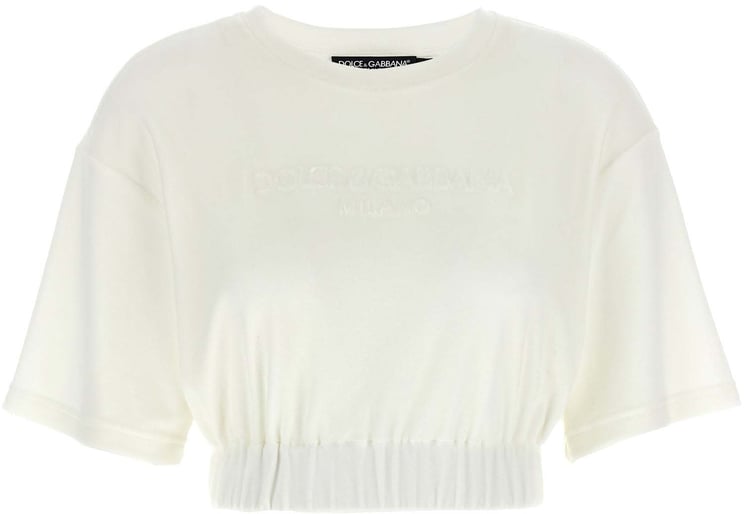 Dolce & Gabbana Dolce & Gabbana White Cotton T-Shirt