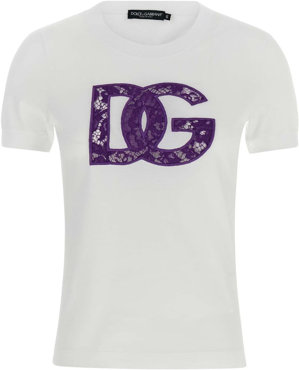 Dolce & Gabbana Dolce & Gabbana White Cotton T-Shirt