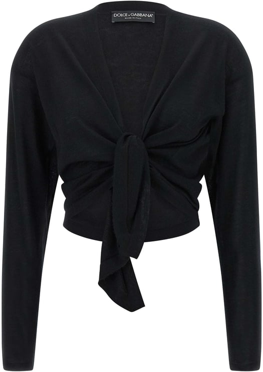 Dolce & Gabbana Dolce & Gabbana Black Cashmere Cardigan