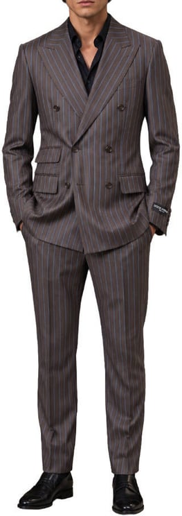 Dolce & Gabbana Suit Double-Breasted Gessato