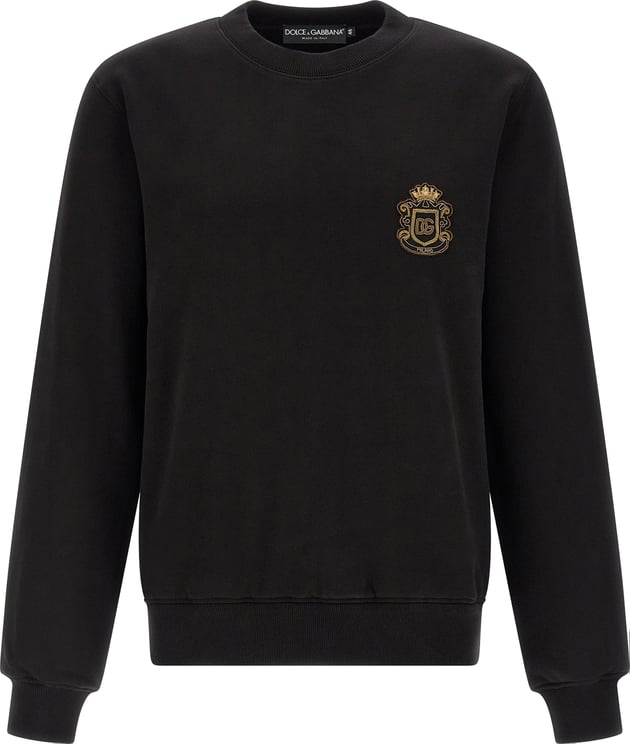 Dolce & Gabbana Dolce & Gabbana Black Cotton Sweatshirt