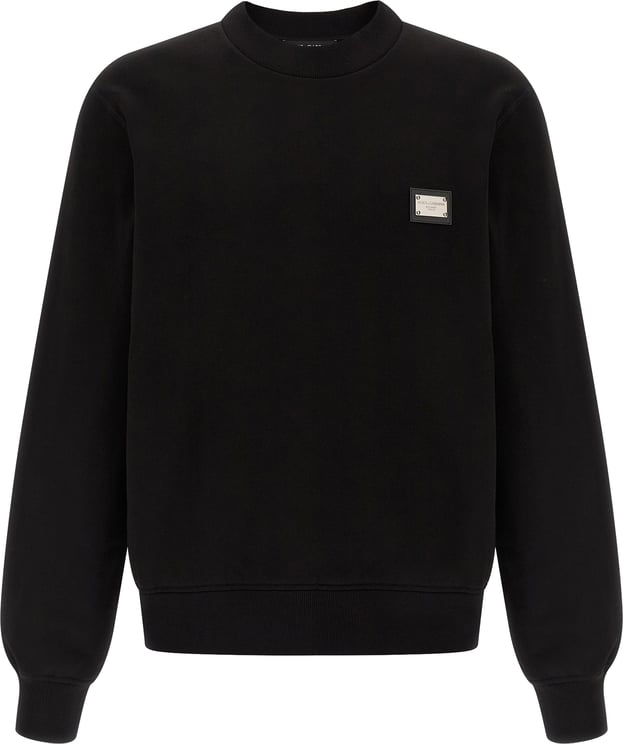 Dolce & Gabbana Dolce & Gabbana Black Cotton Sweatshirt