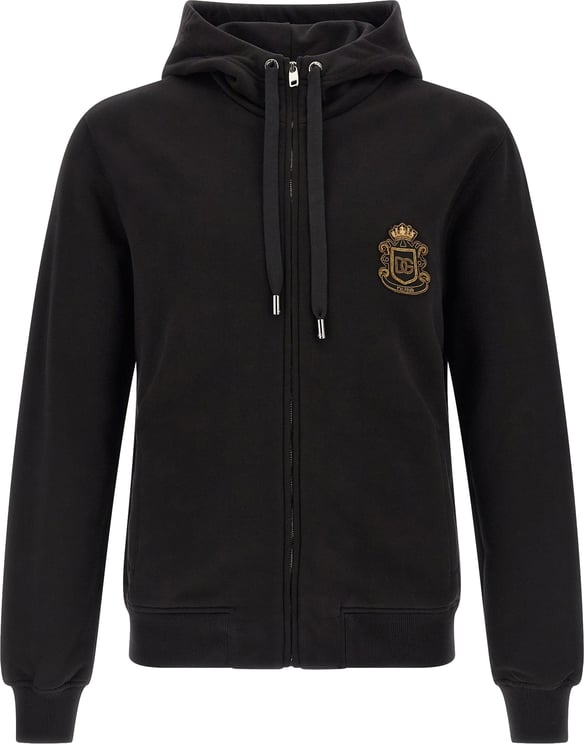 Dolce & Gabbana Dolce & Gabbana Black Cotton Sweatshirt