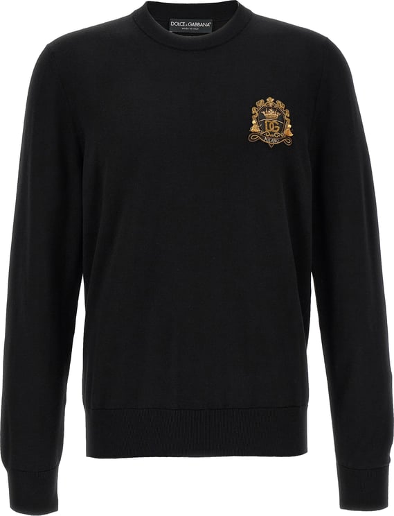 Dolce & Gabbana Dolce & Gabbana Black Virgin Wool Cardigan