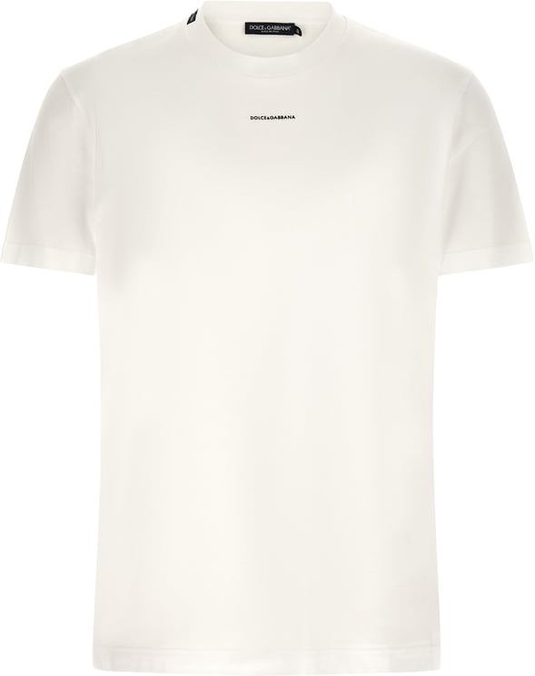 Dolce & Gabbana Dolce & Gabbana White Cotton T-Shirt