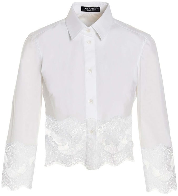 Dolce & Gabbana Dolce & Gabbana White Cotton Blouse