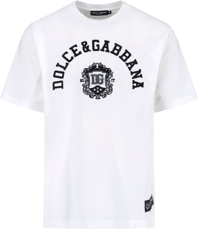 Dolce & Gabbana White Logo T-Shirt