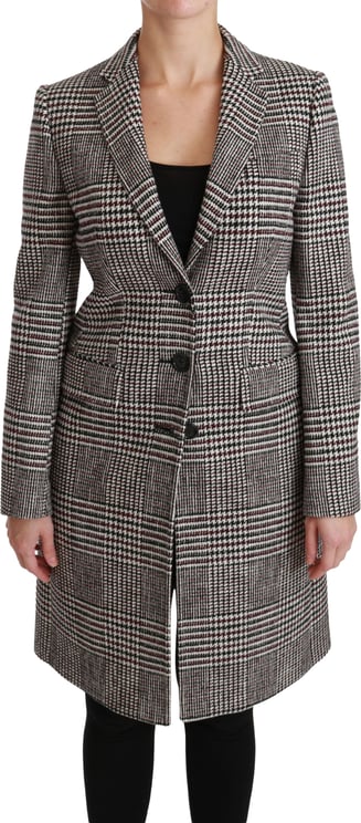 Dolce & Gabbana Dolce & Gabbana Multicolor Trench Knee Long Jacket Coat