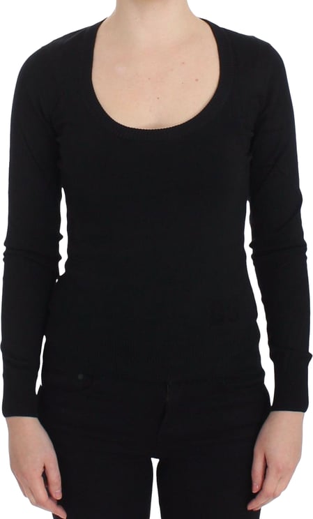 Dolce & Gabbana Dolce & Gabbana Black Cashmere Crewneck Sweater Pullover
