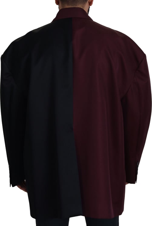 Dolce & Gabbana Dolce & Gabbana Bordeaux Polyester Double Breasted Jacket