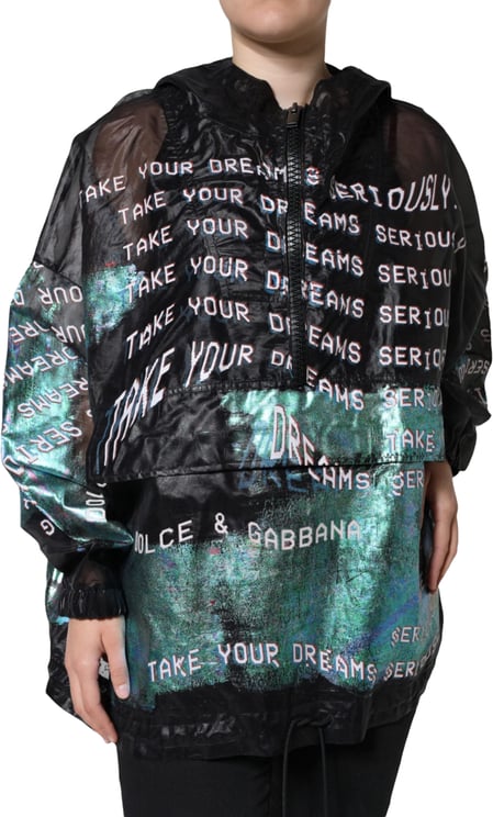 Dolce & Gabbana Dolce & Gabbana Multicolor Print Hooded Sweatshirt Sweater