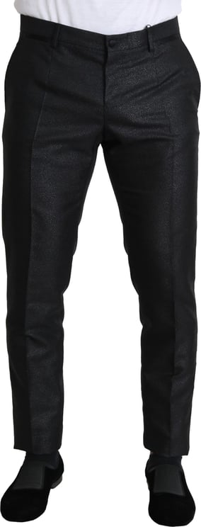 Dolce & Gabbana Dolce & Gabbana Black Metallic Skinny Trouser Dress