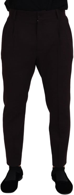 Dolce & Gabbana Dolce & Gabbana Brown Cotton Chino Men Pants