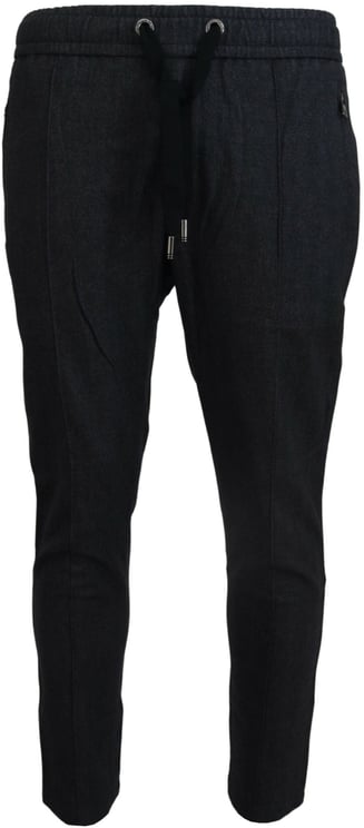 Dolce & Gabbana Dolce & Gabbana Gray Cotton Jogger Men Pants