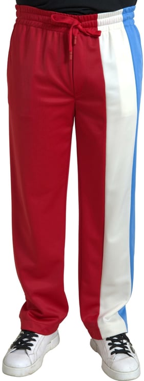 Dolce & Gabbana Dolce & Gabbana Multicolor Polyester Men Sweatpants Pants
