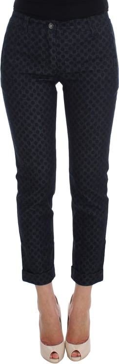 Dolce & Gabbana Dolce & Gabbana Polka Dotted Slim Capris Jeans