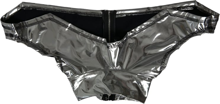 Dolce & Gabbana Dolce & Gabbana Silver Polyester Stretch Top