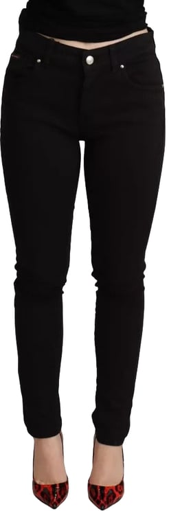 Dolce & Gabbana Dolce & Gabbana Black Cotton Stretch Skinny Denim Jeans