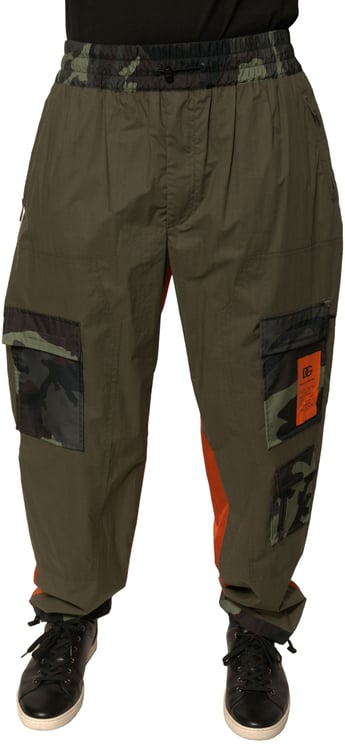 Dolce & Gabbana Dolce & Gabbana Multicolor Camouflage Jogger Cargo Pants