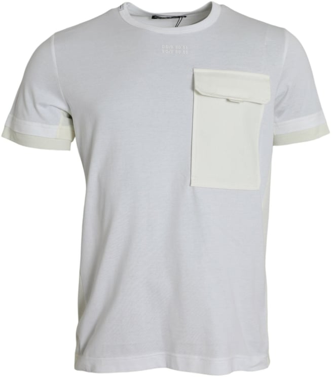 Dolce & Gabbana Dolce & Gabbana White Cotton Pocket Short Sleeves T-shirt