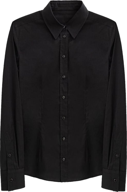 Dolce & Gabbana Dolce & Gabbana Black Cotton Dress Shirt