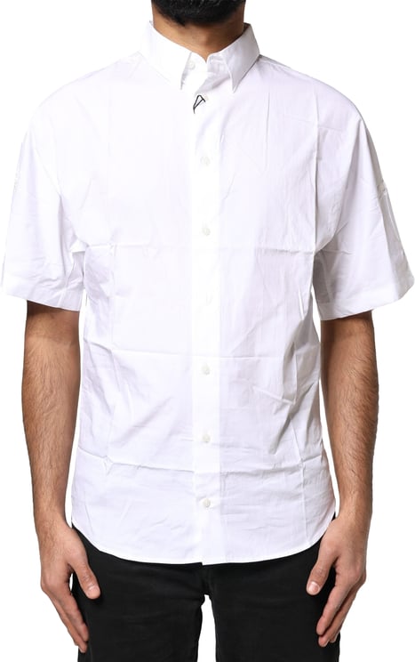 Dolce & Gabbana Dolce & Gabbana White Cotton Button Down Casual Men Polo Shirt