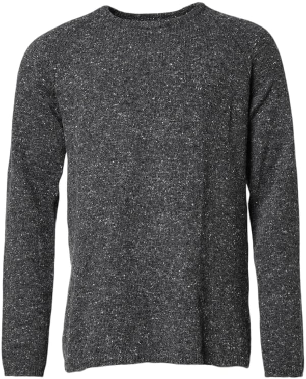 Dolce & Gabbana Dolce & Gabbana Gray Wool Knitted Round Neck Pullover Sweater