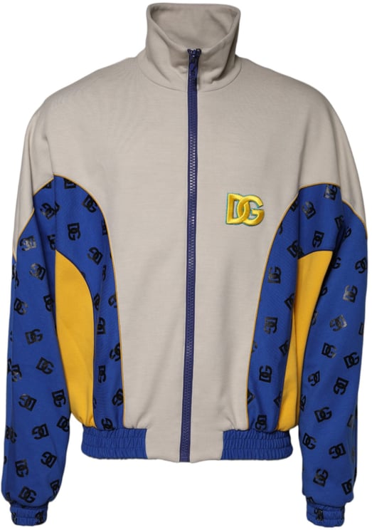 Dolce & Gabbana Dolce & Gabbana Multicolor Polyester Full Zip Bomber Jacket
