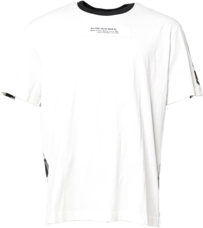 Dolce & Gabbana Dolce & Gabbana Multicolor Camouflage Crew Neck T-shirt