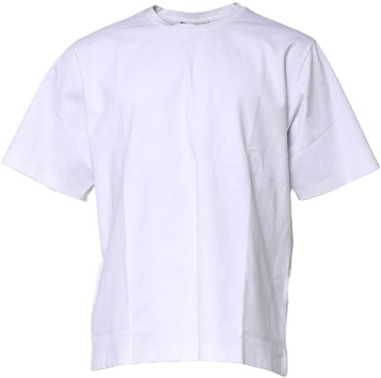Dolce & Gabbana Dolce & Gabbana White Cotton Short Sleeves Crew Neck T-shirt