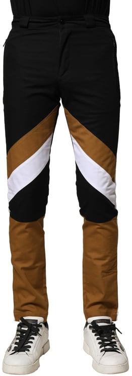 Dolce & Gabbana Dolce & Gabbana Multicolor Cotton Slim Fit Men Pants