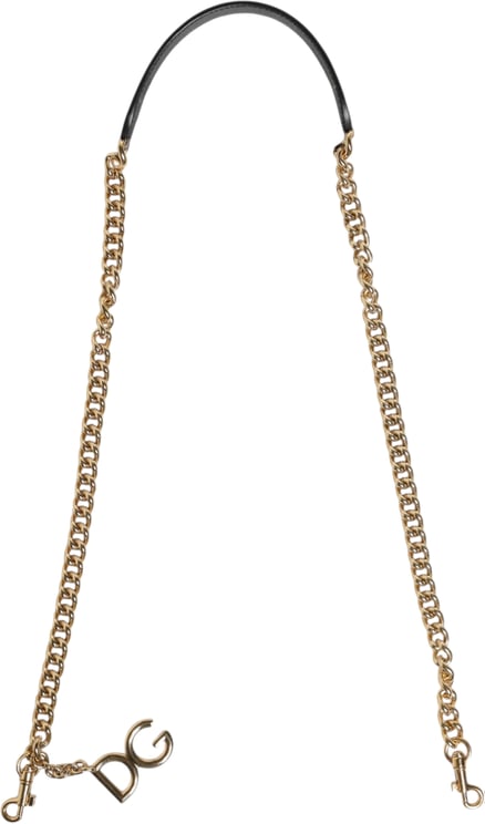Dolce & Gabbana Dolce & Gabbana Brown Leopard Gold Brass Chain Accessory Shoulder Strap