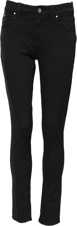 Dolce & Gabbana Dolce & Gabbana Black Cotton Skinny Mid Waist Denim Jeans