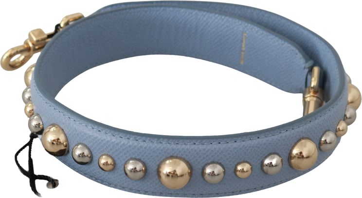 Dolce & Gabbana Dolce & Gabbana Blue Leather Handbag Accessory Shoulder Strap