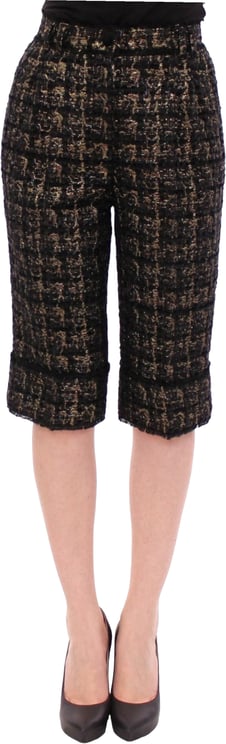 Dolce & Gabbana Dolce & Gabbana Black fabric shorts pants