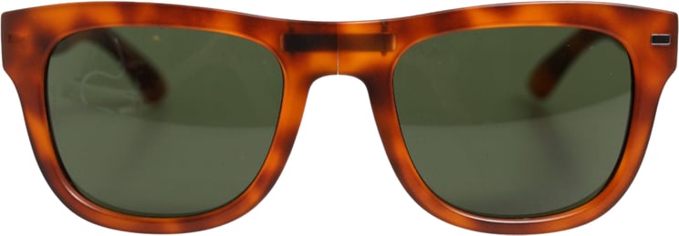 Dolce & Gabbana Dolce & Gabbana DG6089 Havana Full Rim Round Lenses Foldable Sunglasses