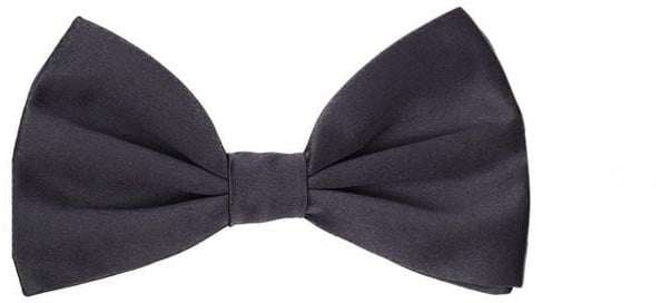 Dolce & Gabbana Dolce & Gabbana Gray Silk Bowtie