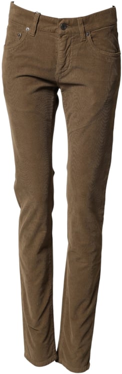 Dolce & Gabbana Dolce & Gabbana Brown Cotton Stretch Skinny Men Denim Jeans