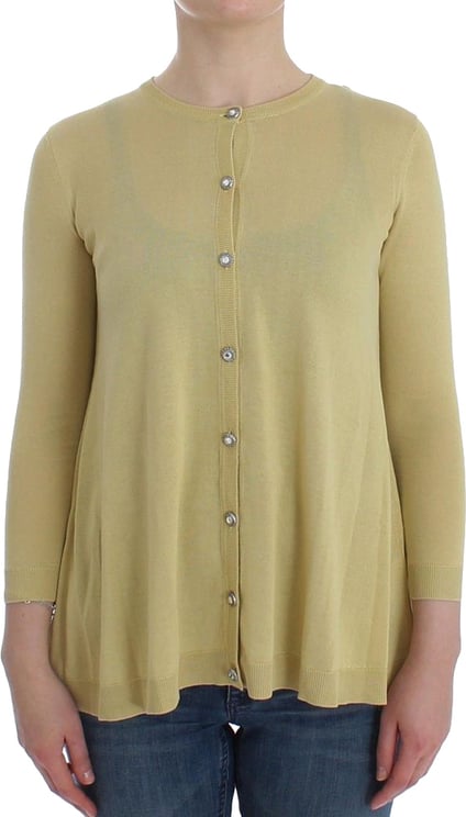 Dolce & Gabbana Dolce & Gabbana Bicolor Silk Cardigan
