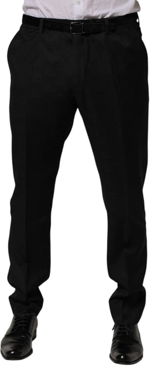 Dolce & Gabbana Dolce & Gabbana Black Wool Skinny Dress Formal Trouser Pants