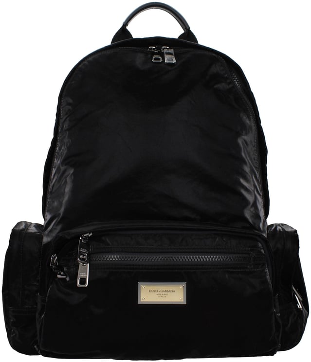 Dolce & Gabbana Dolce & Gabbana Black Nylon Backpack