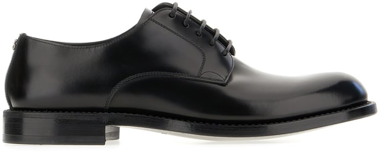 Dolce & Gabbana Dolce&gabbana Black leather lace-up shoes