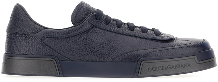 Dolce & Gabbana Dolce&gabbana Blue leather Portofino yacht sneakers